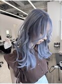 ハイトーンカラー/ブルーラベンダー