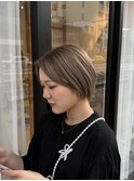 透け感アッシュベージュ〇