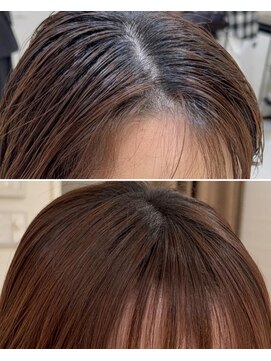 マージュ ギンザ(marju GINZA) クロスパーマで下りる前髪に！