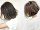 ブラン 天王寺(Blanc)の写真/[天王寺/学割]《カット+リタッチカラー¥3750/全体カラー¥3750》白髪もこだわりのデザイン性を―。