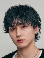 フィフス トウキョウ (fifth TOKYO)&nbsp;渋谷メンズマッシュウルフカット緩めシャドウパーマルーズパーマ