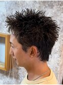 スパイキーパーマ/スパイキーショートウルフ/ベリーショート