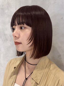 ガーデントウキョウ(GARDEN Tokyo) ダークレッド/フェイスレイヤー/ボブ