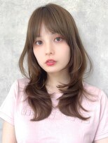 ラフィスヘアー トーン 竹ノ塚駅前店(La fith hair tone)&nbsp;【La fith】韓国風×フォワード巻き×ワンホンレイヤー