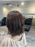 20代30代40代◎似合わせカット暗めカラー癖を活かしたミディアム
