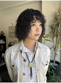 くるくるボブパーマ