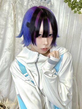 アリートウキョウ(ALLY TOKYO) ボブレイヤーカットボブウルフカット中性ウルフレイヤーボブ