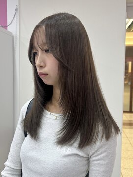 シエル 一社(cher) ブラウンベージュカラー/レイヤーカット