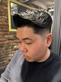 ブロートーキョーバーバーショップ 神田店(Bro Tokyo BARBERSHOP)&nbsp;渋めパーマフェードスタイル