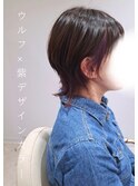 ウルフヘアスタイル