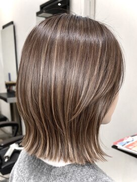 フリック 京都河原町店(FLICK) ★ハッシュボブ/スモーキーカラー/白髪ぼかしハイライトカラー