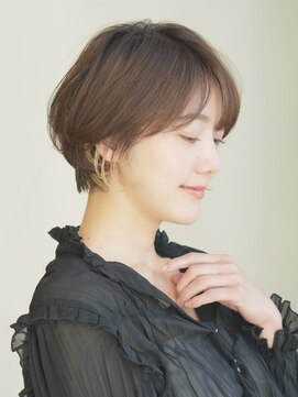 インセプション 銀座(INCEPTION) 前下がりショート・ボブ/パーマ/前髪なし/30代/40代/50代/長め