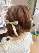 ジェミータ 横浜&nbsp;ふわふわツインお団子【横浜/ヘアセット/ヘアメイク】