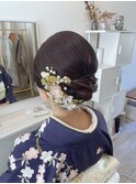 和装風アップアレンジ