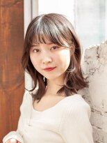 マリー 美容室 所沢店(mary)&nbsp;無造作ウェーブミディ