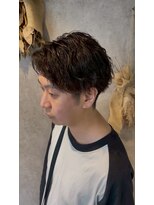 パーミル ヘア クマモト(permille ‰ hair Kumamoto)&nbsp;シャドウパーマ×メンズショート