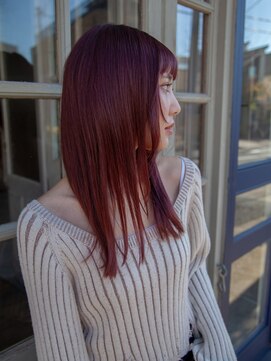 ヘアアンドリラクゼーション シャッセ(Hair&Relaxation SASE) シャギー×ロング