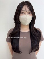 デイジー(Daisy)&nbsp;Chocola brown color × layer cut___