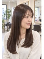 ネイヴスヘアー 香椎照葉店(Neivs Hair)&nbsp;髪質改善ストレートで叶える艶サラセミロング