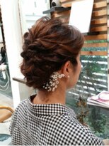 ヌードカラー(NUDE COLOR)&nbsp;【NUDE　COLOR】 大人かわいいヘアアレンジ