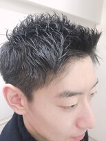 パティオンツー(PATIONN2)&nbsp;好印象ビジネスショート ネープレスアップバングスタイル