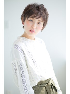 ヘアーサロンデフォーエバールークス(hairsalon de Forever Lux) 無造作　ジェンダーレス　耳掛け小顔ショート☆