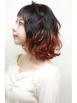 レンジシキチジョウジ (RENJISHI KICHIJOJI) 毛先デザインバレイアージュ【RENJISHI KICHIJOJI 】