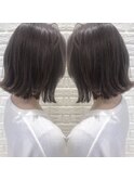 切りっぱなしボブ