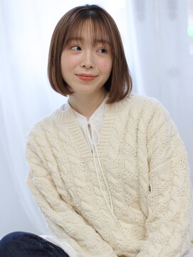 ヘアリゾート バレンタイン(hair+resort valentine) シンプルショートフレンチボブ