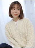 シンプルショートフレンチボブ