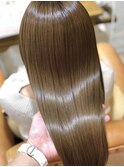 【髪質改善】M3D酸熱融合カラートリートメント×ミントベージュ
