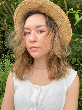 メロウ(MELLOW) 外国人風/ハイライトーベージュ