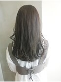透けるグレージュとロングレイヤー【奥村北斗】表参道