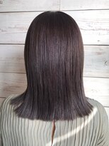 ベルクープス 天王寺店(Belle Coupes)&nbsp;【ベルクープス天王寺】垣谷千佳　切りっぱなしアメジストブルー