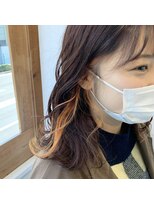 レガロ(REGALO RESORT)&nbsp;[ミオ]ビタミンオレンジインナーカラー