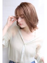 オーロ(ORO)&nbsp;《ORO》美シルエットネオボブ×グレーベージュ