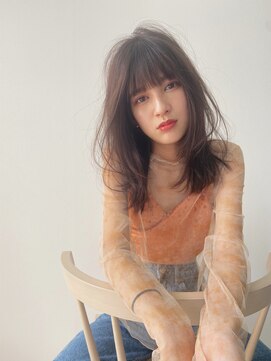 ヨーク(YOKE) 【YOKE】アンニュイセミディゆるふわスタイル