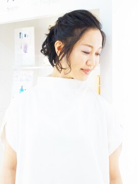 ヘアーメイク クルミネ(Hair Make CULMINE) ミディアムパーマスタイルを大人アレンジに☆