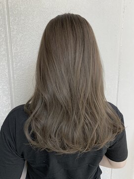 エイル 西梅田(eyl) ラフウェーブ × オリーブベージュ☆