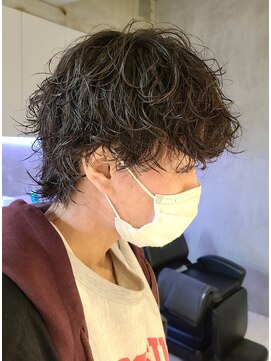 エリマ 調布(elima) マッシュウルフ/スパイラルパーマ/ニュアンスマッシュ【調布】