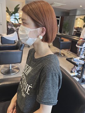 ボトル(bottle) オレンジボブ