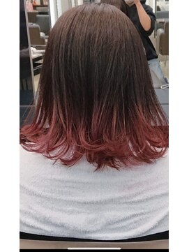 アロ 調布店(ARO) ダブルカラー・ハイトーンカラー・ケアブリーチ・バイオレット