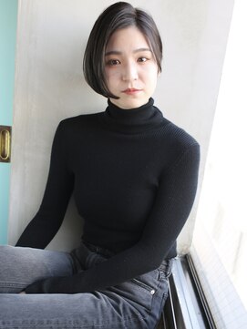 バース(BIRTH) 天神【BIRTH】前髪なしショート×オリーブグレージュ　2