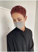 men's cut×red color