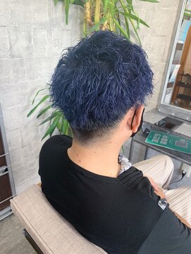 リル(lil) インディゴブルー【イルミナカラー/宇都宮美容室/鹿沼美容室】