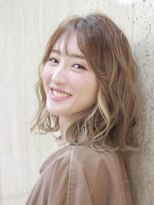 アース 上野店(HAIR&MAKE EARTH)&nbsp;インナーカラー　×　ゆるふわスタイル