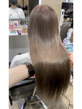 アンク クロス 池袋北口店(ANKHCROSS) 《アンククロス岩本》グレージュ　ブリーチ