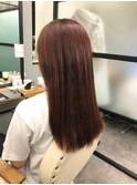 《三軒茶屋 N°aria》さらさら髪◎大人可愛いチェリーレッド