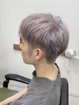 ベラ(Bella)&nbsp;ホワイトラベンダーカジュアルクールショート20代30代40代