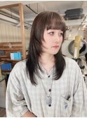 前髪/レイヤーロング/オータムブラウン[流山おおたかの森駅]